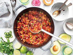 Easy Vegetarian Chili