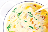 CREAMY CHICKEN MARSALA SOUP