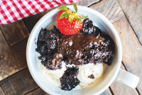 Slow Cooker Chocolate Lava Cake