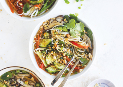 GINGER SCALLION NOODLE BOWLS