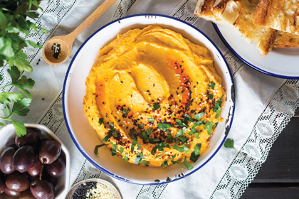 Lebanese Pumpkin Hummus